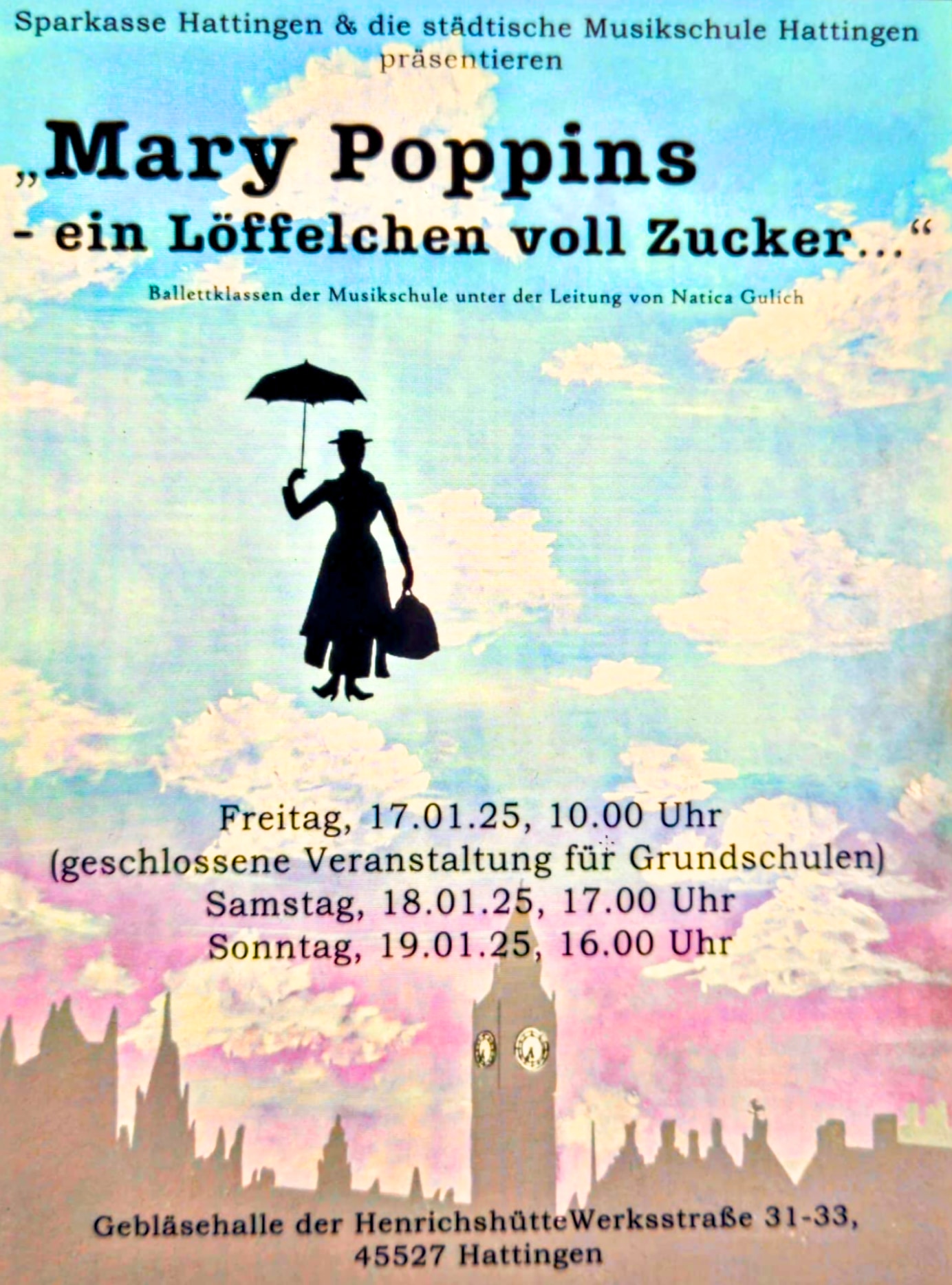 Plakat Mary Poppins